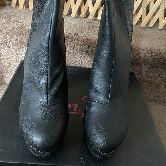 Nightrider Platform Bootie - Iron Fist- Super Rare - Size 8 - Picture 5 of 8